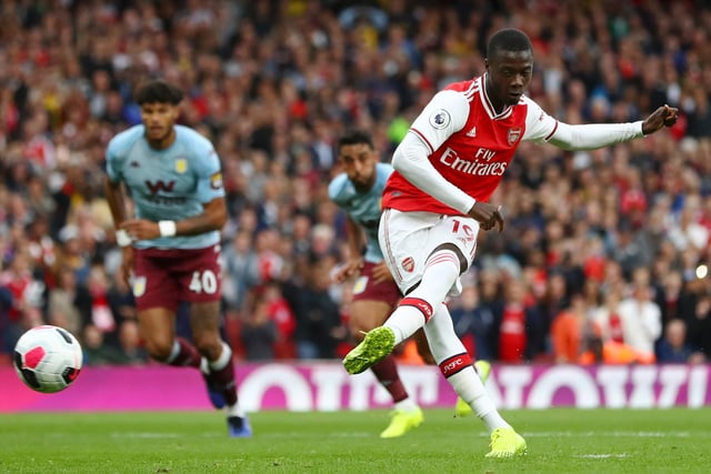 Most expensive signing: Nicholas Pepe from Lille - £72 million