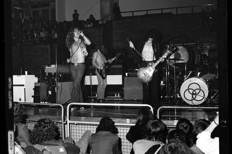 Some of the music’s biggest names played live at the venue. Led Zeppelin, David Bowie , Thin Lizzy and the Jackson 5 all graced the Guild Hall stage during their pomp.