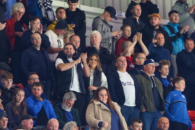 Preston North End fans.
