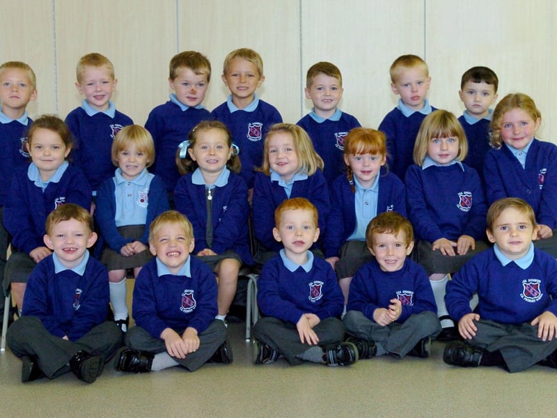 The Reception class at Lea Endowed CofE Primary School