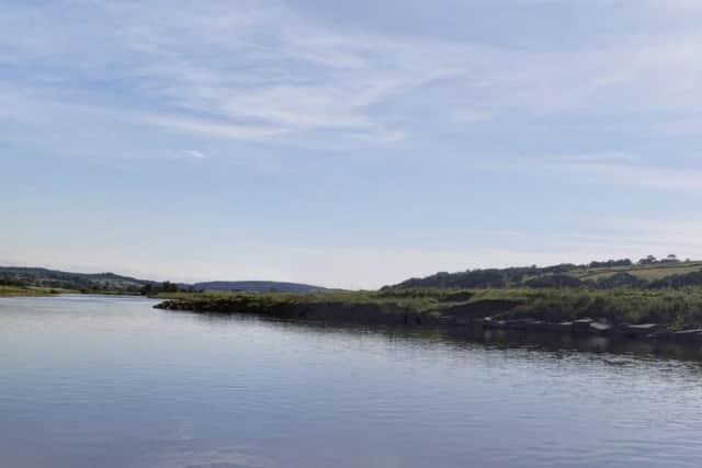 The River Lune in Cumbria.