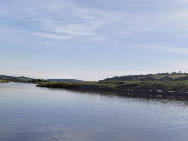 The River Lune in Cumbria.