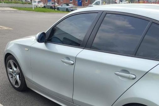This car was stopped on the M55 on April 16 as it was "heading for a day out in St Annes".
Police said the driver had bought false plates in an to attempt to fool the authorities as they had no licence or insurance.
They also tested positive for cocaine in their system.