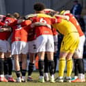 Morecambe's players are six points from safety in League Two Picture: Morecambe FC