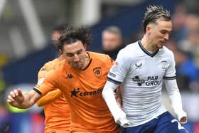 Liam Millar tried to break the deadlock for Preston North End against Hull City (photo: Dave Howarth/CameraSport)