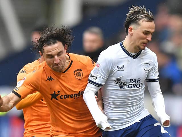 Liam Millar tried to break the deadlock for Preston North End against Hull City (photo: Dave Howarth/CameraSport)