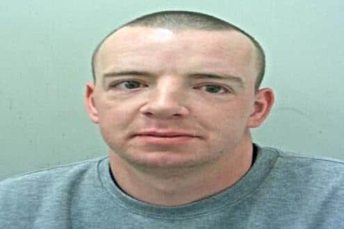 Harris, 27, of Astbury Chase, Darwen, was jailed for two years and eight months after appearing at Preston Crown Court (Credit: Lancashire Police)