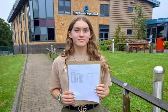 Marianne McEvoy, 47, from Chorley, whose daughter Michaela, 16, (pictured) has completed her GCSEs at Southland High School on Clover Road has said parents and students have been left in the dark over why a presentation evening to recognise their hard work will not be taking place