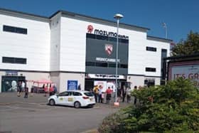 Morecambe have issued a statement in response to claims over stewarding at the weekend