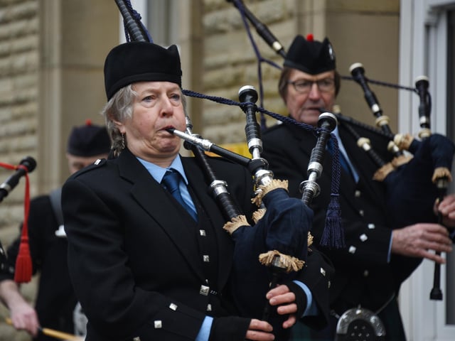 A final Freedom of the Borough took place earlier today (Saturday)