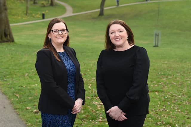 Amanda Brown and Charlotte Cooper