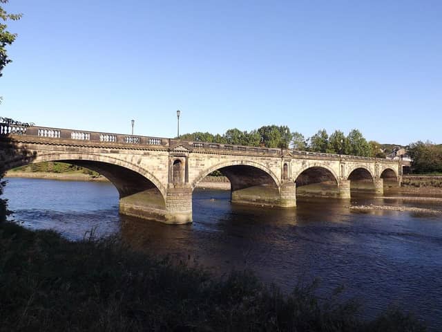 Skerton Bridge in Lancaster is shut due to a 'police incident' this morning (Friday, August 5). Pic credit: Maxine Armstrong/CC BY-SA 3.0