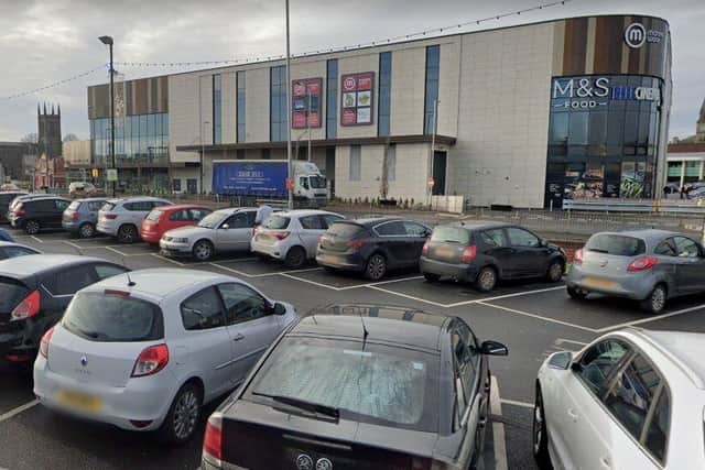 The Portland Street car park will be designated as a leisure-stay faciliy, intended for users of the nearby cinema, bowling alley and restaurants (image: Google)