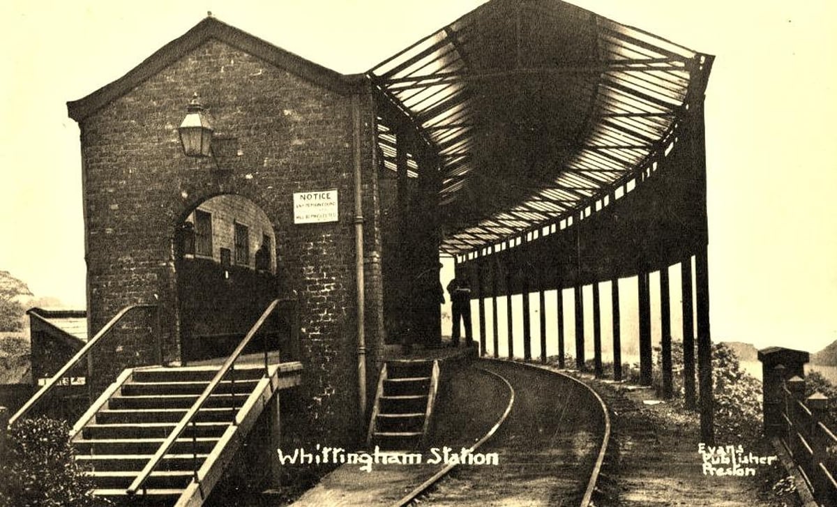 Forgotten Lancashire railway stations are brought to life with these pictures