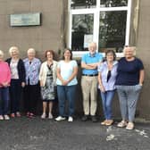 Members of Ribchester Art Club at a Wednesday night meeting.