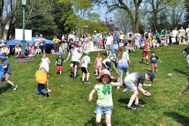 Preston’s popular egg rolling event (pictured here in 2019) JPIreturns to Avenham Park this Easter after two years of cancellations