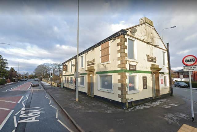 The Windmill Hotel on Preston New Road called time for the last time in 2014 - and there have since been two failed bids to build a petrol station and convenience store on the site (image: Google)