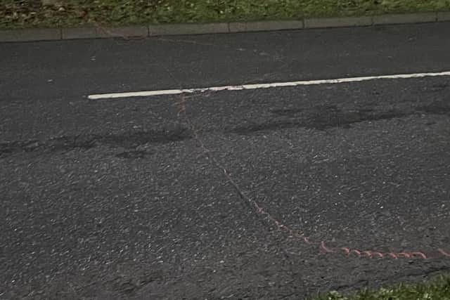 It was feared the rope could have posed a serious risk to cyclists, motorcyclists and those on scooters, as well as potentially causing damage to vehicles
