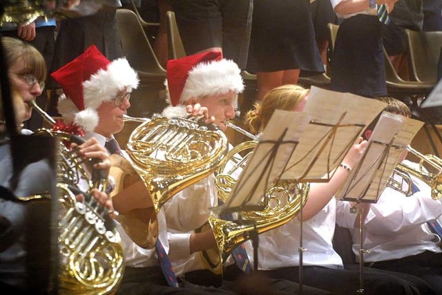 The Lancashire Students' Symphony Orchestra visited the Guild Hall in Preston for a special Family Christmas Concert, playing a number of carols and pieces to celebrate Christmas