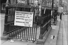 One of Britain's strangest "listed buildings" is this structure - railings that surround what was once a Victoria underground toilet in the middle of Church Street, Preston