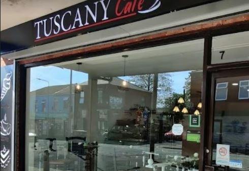 Tuscany Cafe in Plungington Road has a rating of 4.7 out of 5 from 48 Google reviews