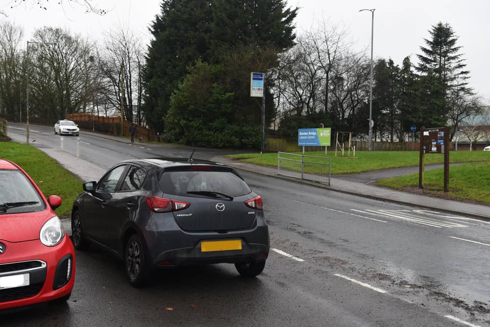 Photo Neil Cross; There are complaints about parking problems on Brindle Road and Withy Trees Avenue in Bamber Bridge