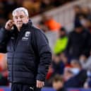 West Bromwich Albion manager Steve Bruce during the Sky Bet Championship match at the Riverside Stadium, Middlesbrough.