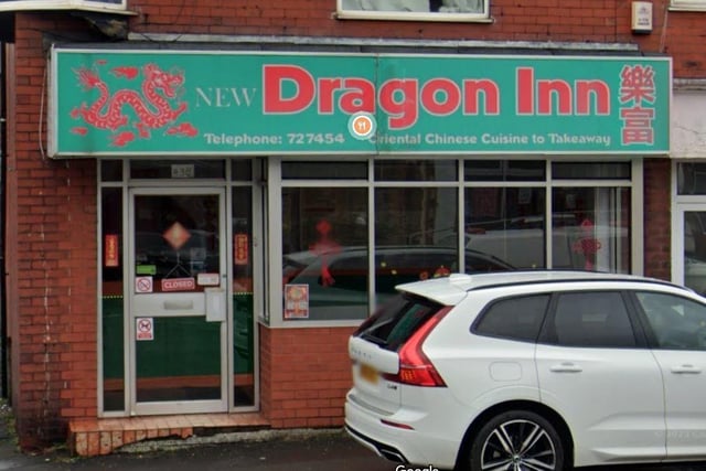 Rated 5: New Dragon Inn at 438 Blackpool Road, Preston
