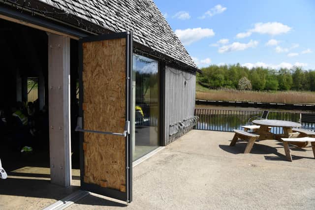 Brockholes Visitor Centre has been vandalised and robbed
