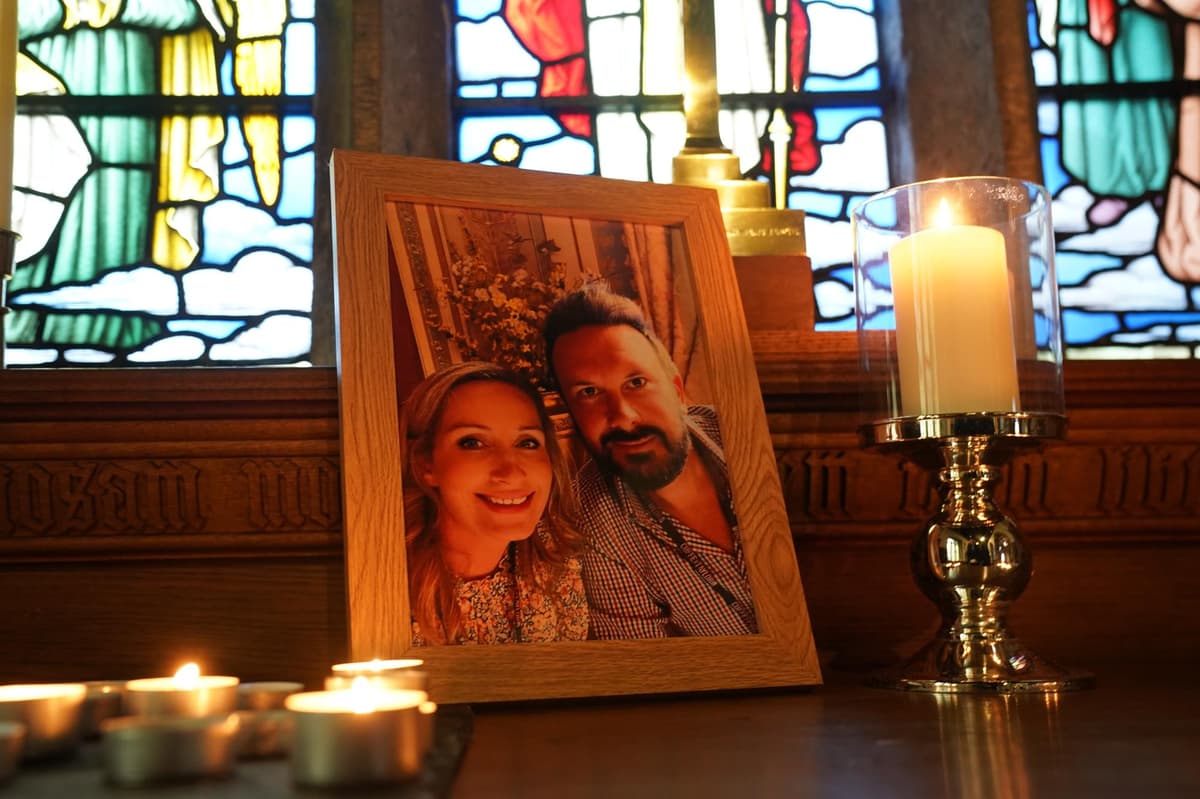 Friend of Nicola talks of the “agony” of waiting for news as she attends a candelit vigil two weeks after disappearance