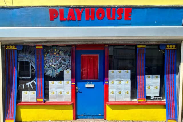 The Playhouse in the West End of Morecambe where the Morecambe Fringe Festival takes place.