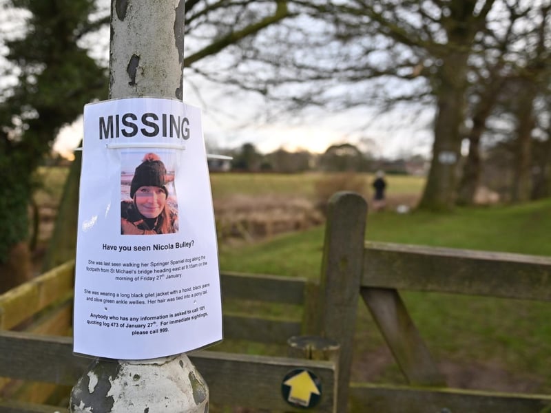 Anybody who has seen Nicola, or has information about where she might be, is asked to call 101, quoting log 473 of January 27th. For immediate sightings call 999.