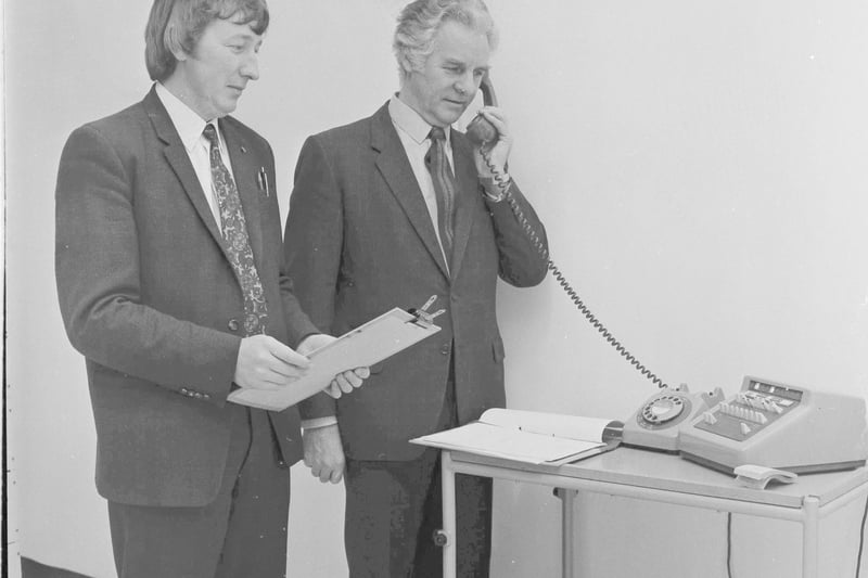 The telephone exchange switchover takes place in Catforth, Preston.
March 1973