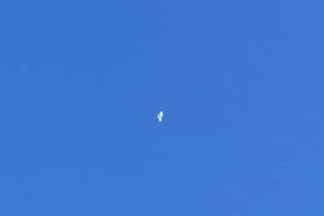 The object was spotted flying over Leyland on on Sunday, June 4