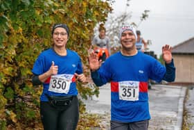 Harriers’ Priti and Siddhartha Wuppalapati