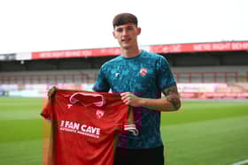 Harvey Macadam got the late winner (Photo: Morecambe FC)