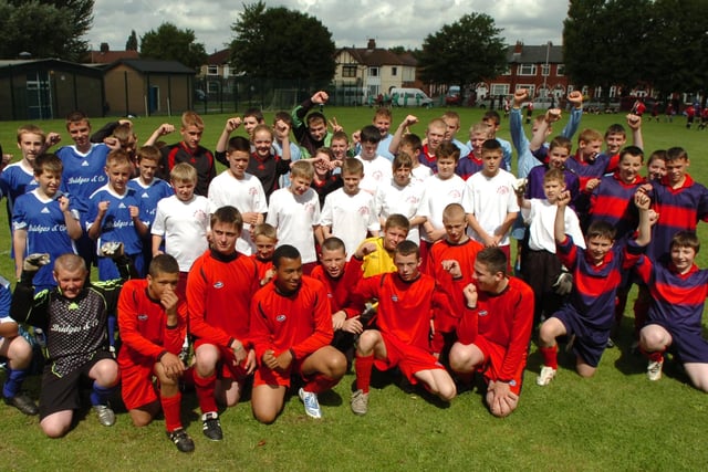 Annual Yates Trophy football tournament held at Moorbrook School, Fulwood