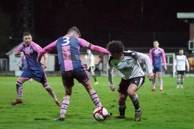 McKenzie O'Neill in action for Brig in midweek (photo: Ruth Hornby)
