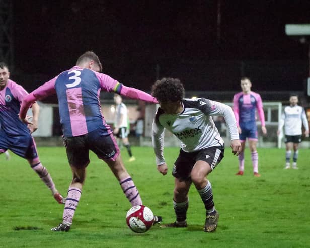 McKenzie O'Neill in action for Brig in midweek (photo: Ruth Hornby)