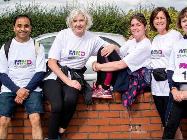 Some of the team behind the study