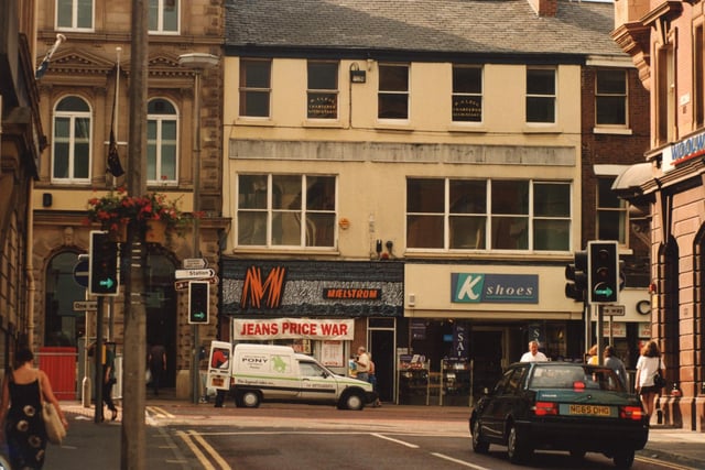 Our last image is a lingering look at Fishergate from Lune Street, and was taken in 1996