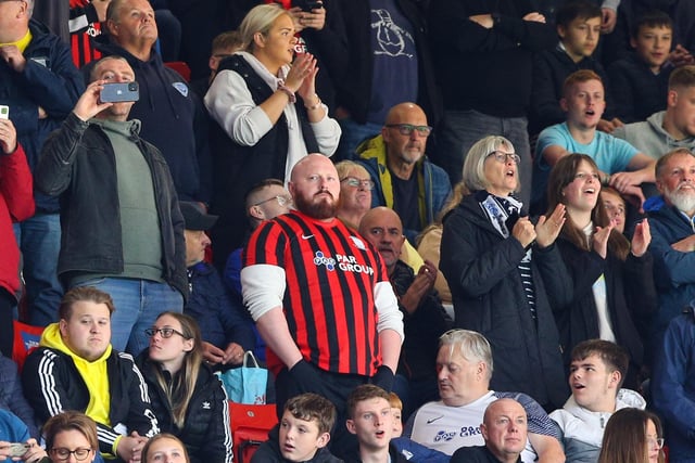 Preston North End fans.