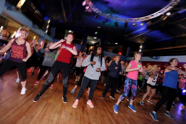The Legacy Rainbow House at Mawdesley held a workout-athon, at Park Hall Hotel, Charnock Richard. Dozens of fitness fanatics took part in the three-hour session to raise money for the charity in 2017
