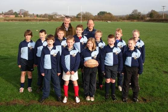 Garstang Under 11s football team in their new kit