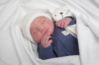 Hudson Ford, born October 19 at 12.32am, weighing 7lb 10oz to Lauren Baldwin and Jordan Ford from Kirkham.