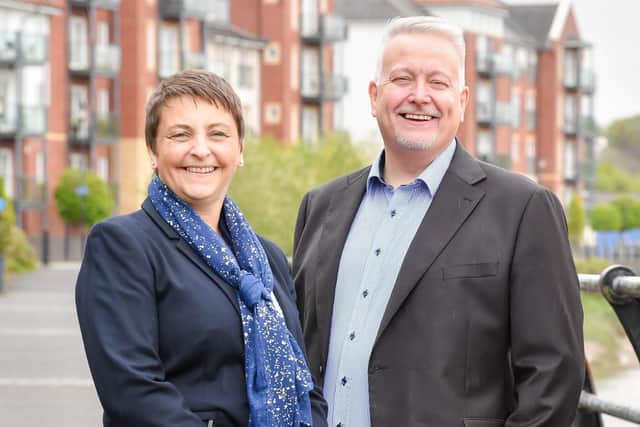 Jo and Andy Boardman of Alcedo Care