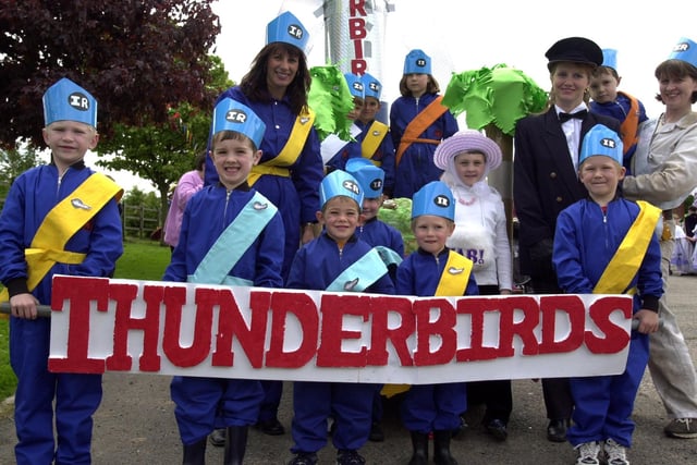 Thunderbirds are Go at Catterall Gala, with St. Mary and St. Michael's Catholic Primary School, Garstang