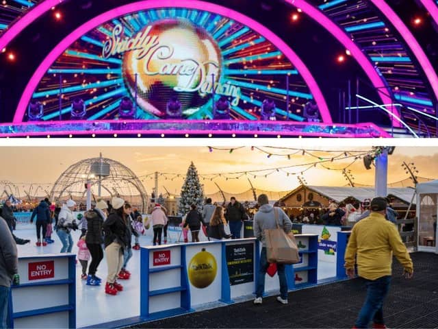 Strictly Come Dancing stars will be opening Blackpool's Christmas By The Sea on Friday, November 17. Images: submit/BBC