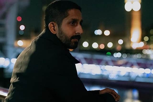 Rishi Ramdani (Sagar Radia) is attempting to rehabilitate his life and his career in the new series of Industry (Picture: BBC/Bad Wolf Productions/HBO/Nick Strasburg)