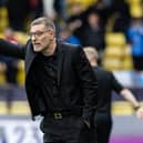 Watford's manager Slaven Bilic gestures